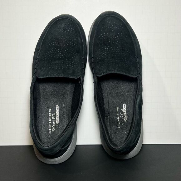 Womens SKECHERS Relaxed Fit Seager Cup Esteemed Slip On Shoes / Size 8.5 - Picture 6 of 9